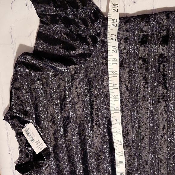 Tiana B. Silver and Black Tunic Dress Size XL - Picture 7 of 7